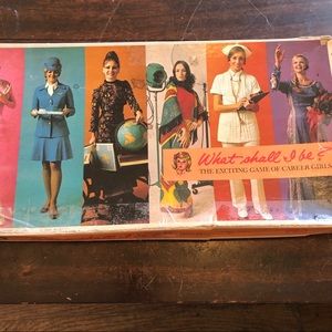 Vintage board game What Shall I Be? Girl’s career